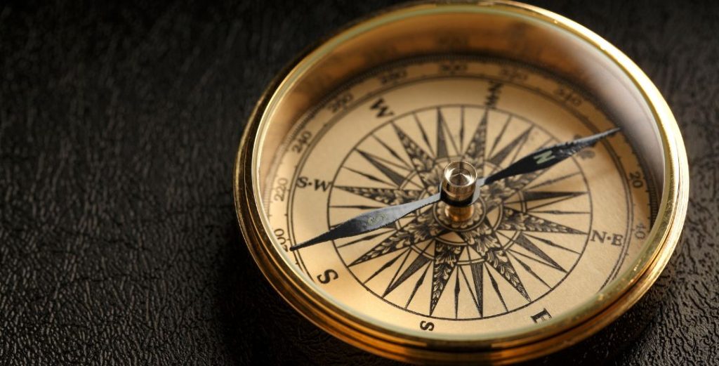 navigating compass